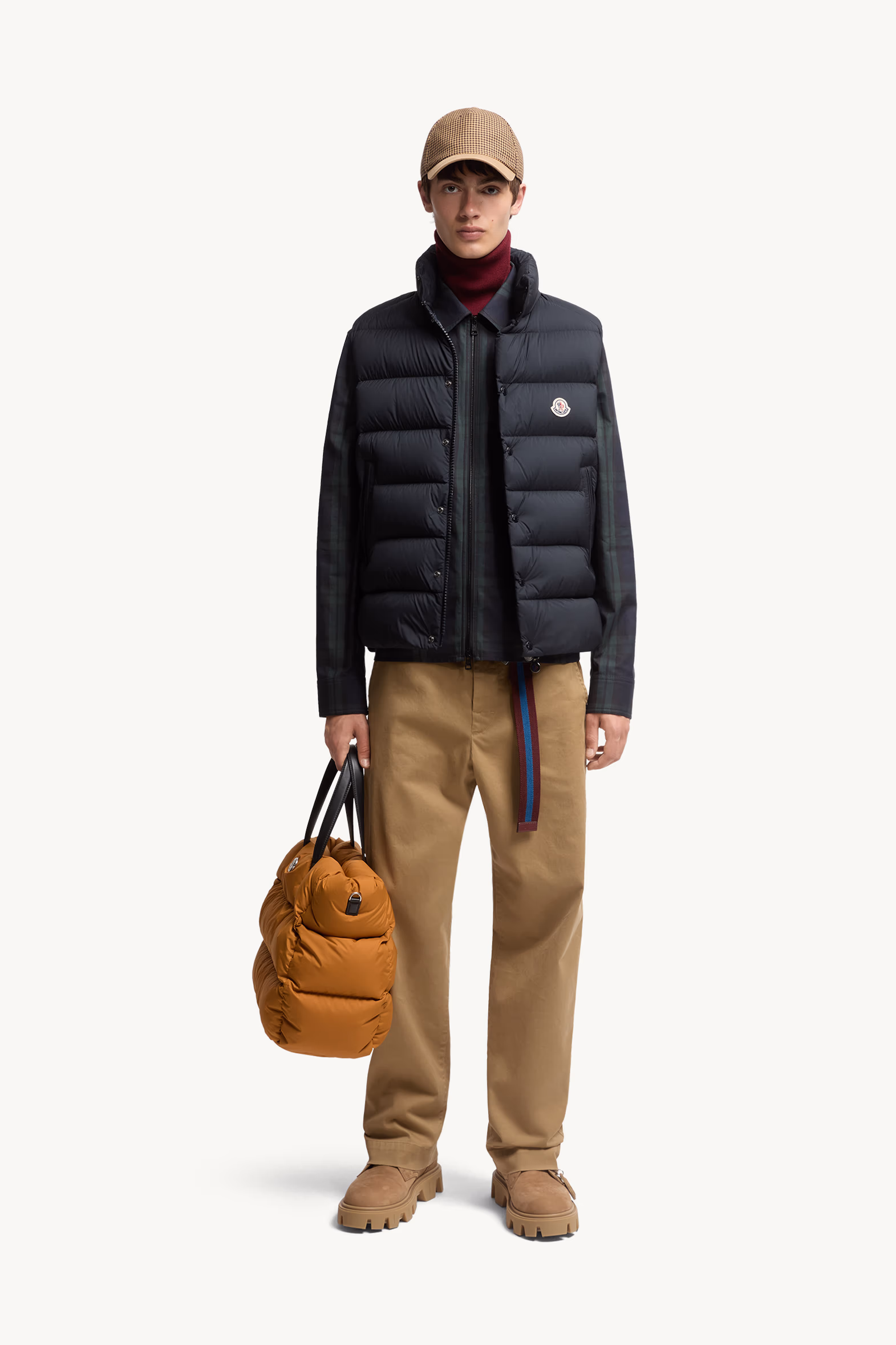 Tibb Down Vest Men Blue Moncler 0